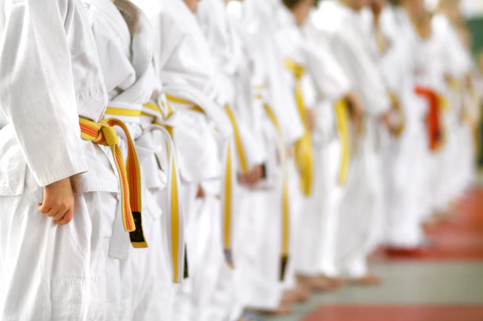 Karate class at Wiseman's Martial Arts