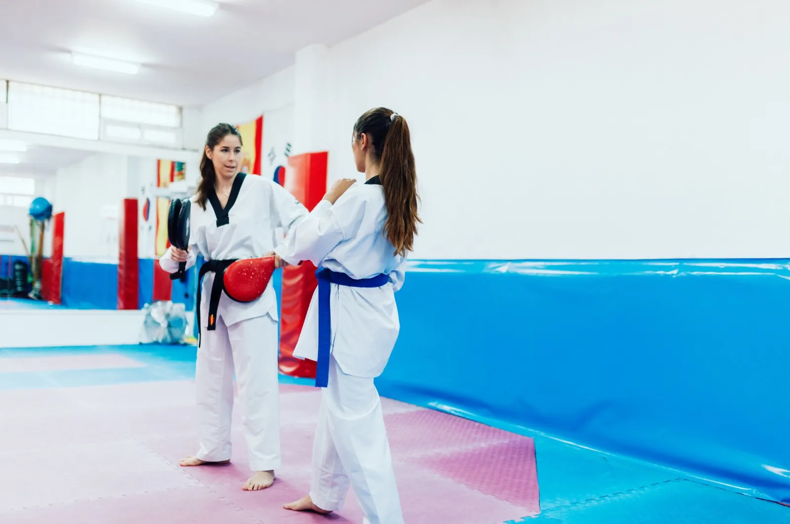 Karate self-defense training at Wiseman's Martial Arts